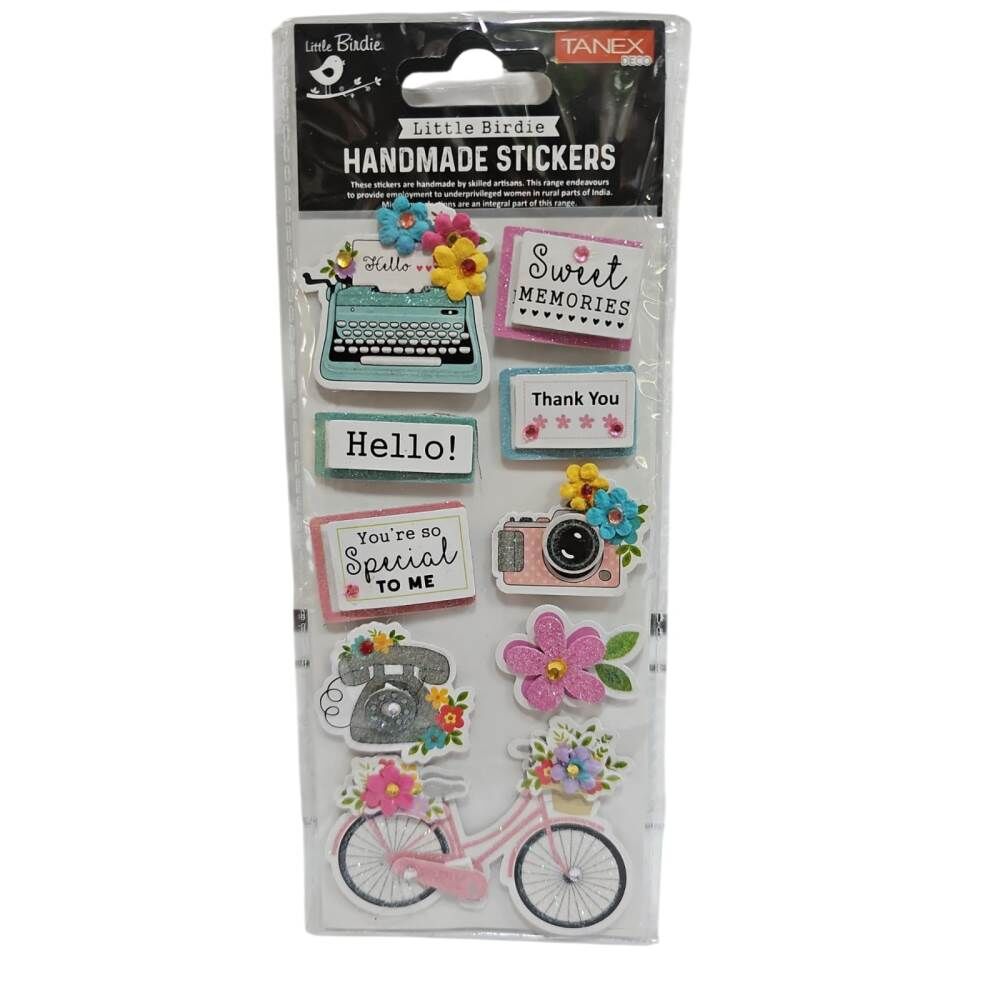 Tanex Sticker Handmade Tatlı Anılar Serisi 2800405
