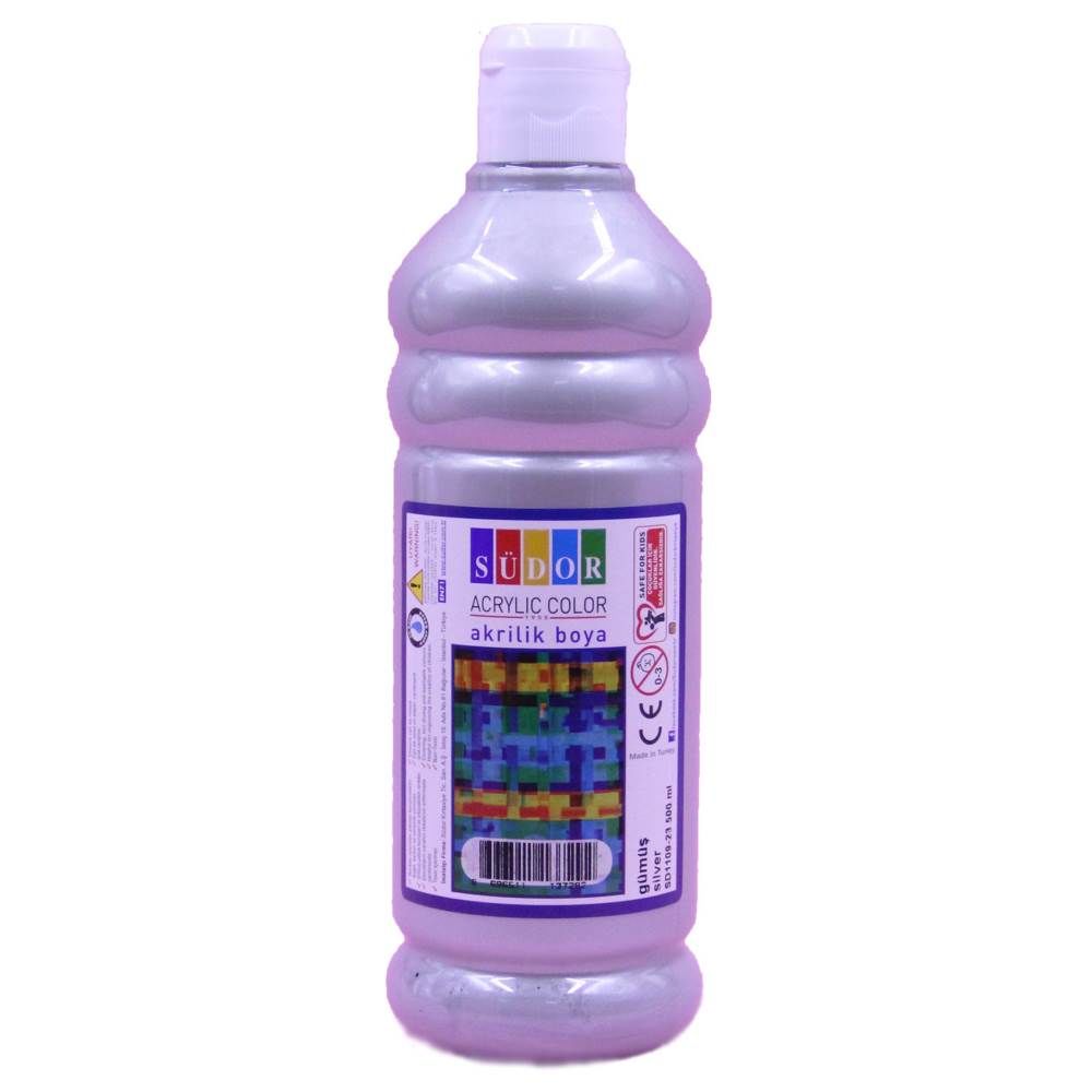Südor Akrilik Boya 500 ml Gümüş 1109-23