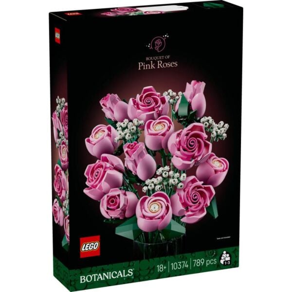 LEGO® Botanicals Pembe Gül Buketi 10374