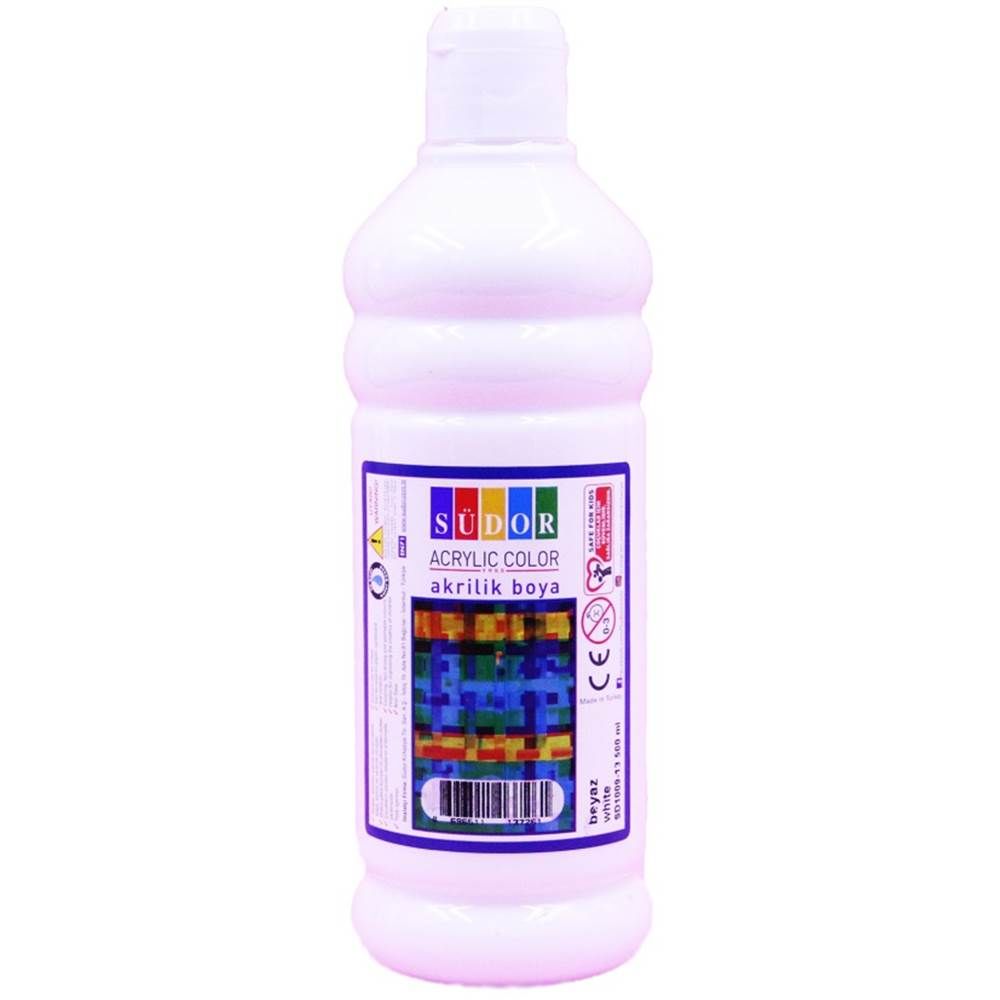 Südor Akrilik Boya 500 ml Beyaz 1009-13
