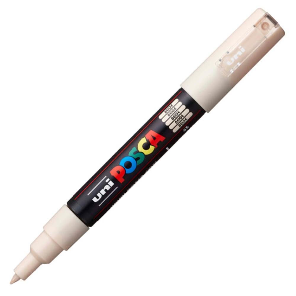 Uniball Posca Boyama Markörü PC-M1 07 mm Bej