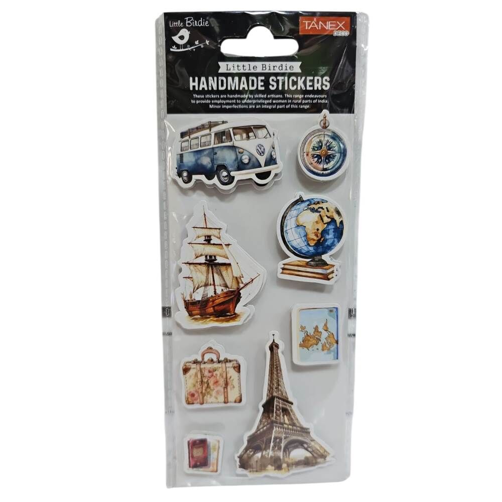 Tanex Sticker Handmade Dünya Atlası Serisi 2800805