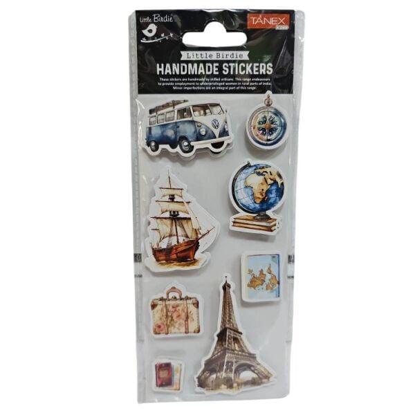 Tanex Sticker Handmade Dünya Atlası Serisi 2800805