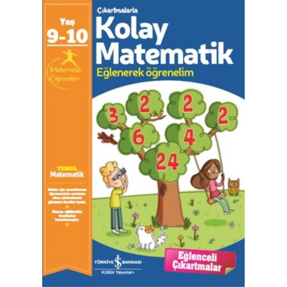Çıkartmalarla Kolay Matematik 9-10 Yaş