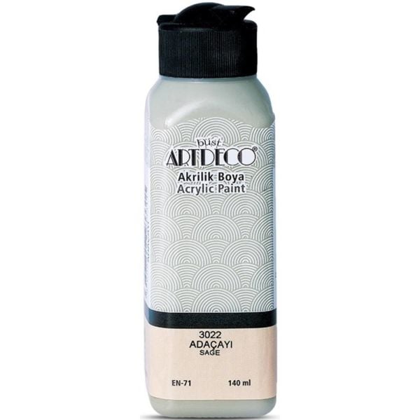 Artdeco Akrilik Boya 140 Ml Adaçayı Y-070R-3022