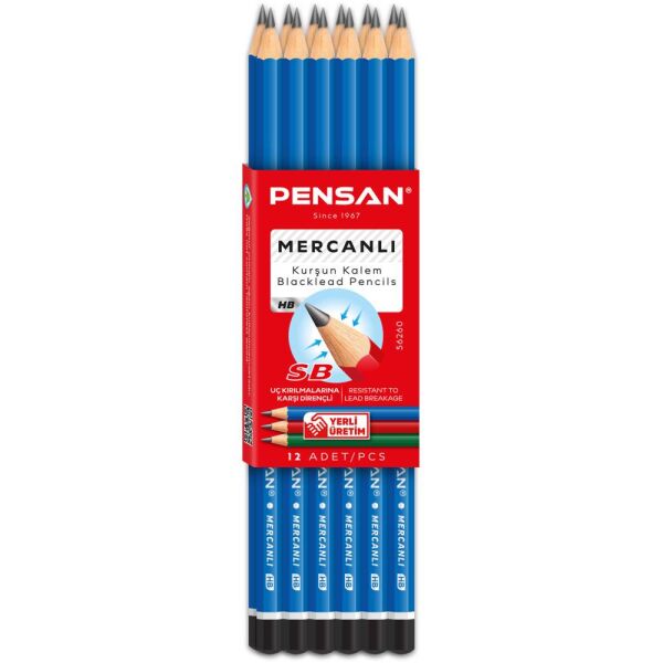 Pensan Kurşun Kalem Mercanlı Gross 56260