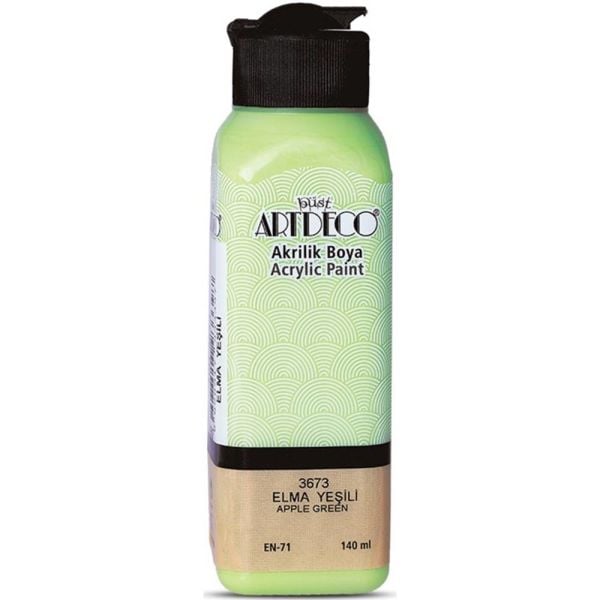 Artdeco Akrilik Boya 140 Ml Elma Yeşili Y-070R-3673