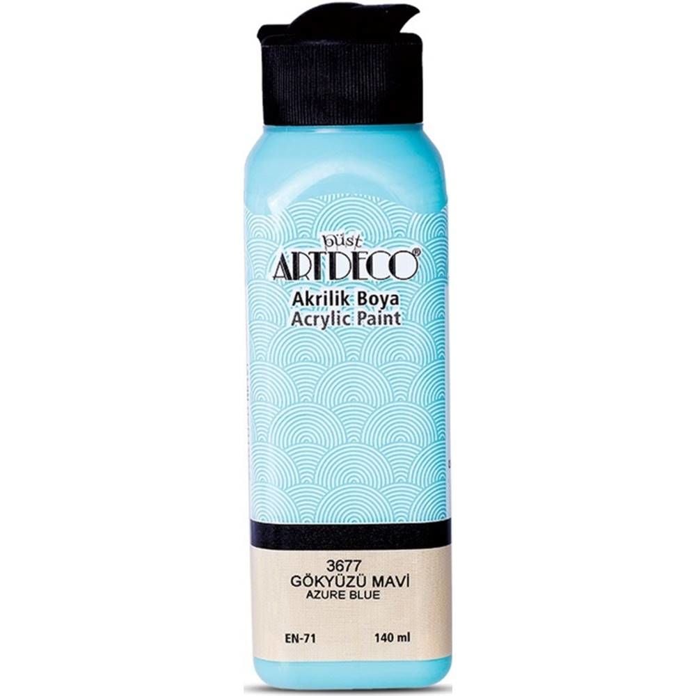 Artdeco Akrilik Boya 140 Ml Gökyüzü Mavi Y-070R-3677