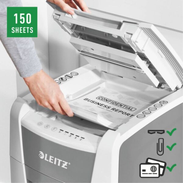 Leıtz Evrak İmha Makinesi Iq Offıce P4 8013 150 Yaprak Kapasiteli