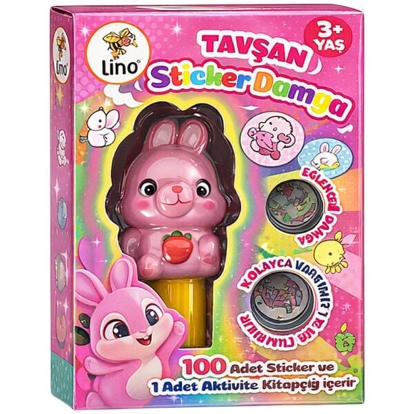 Lino LS-900-2 Tekrar Kullanılabilen Sticker Damga Tavşan