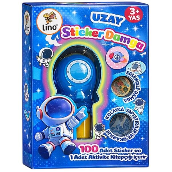 Lino LS-900-3 Tekrar Kullanılabilen Sticker Damga Uzay