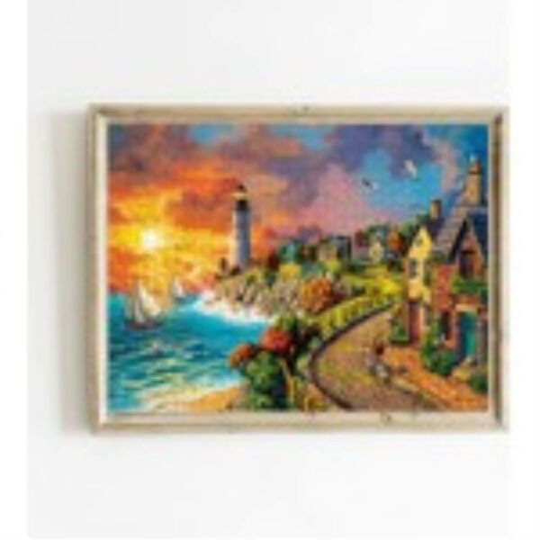 Lighthouse By The Sea 1000 Parça Puzzle 20758