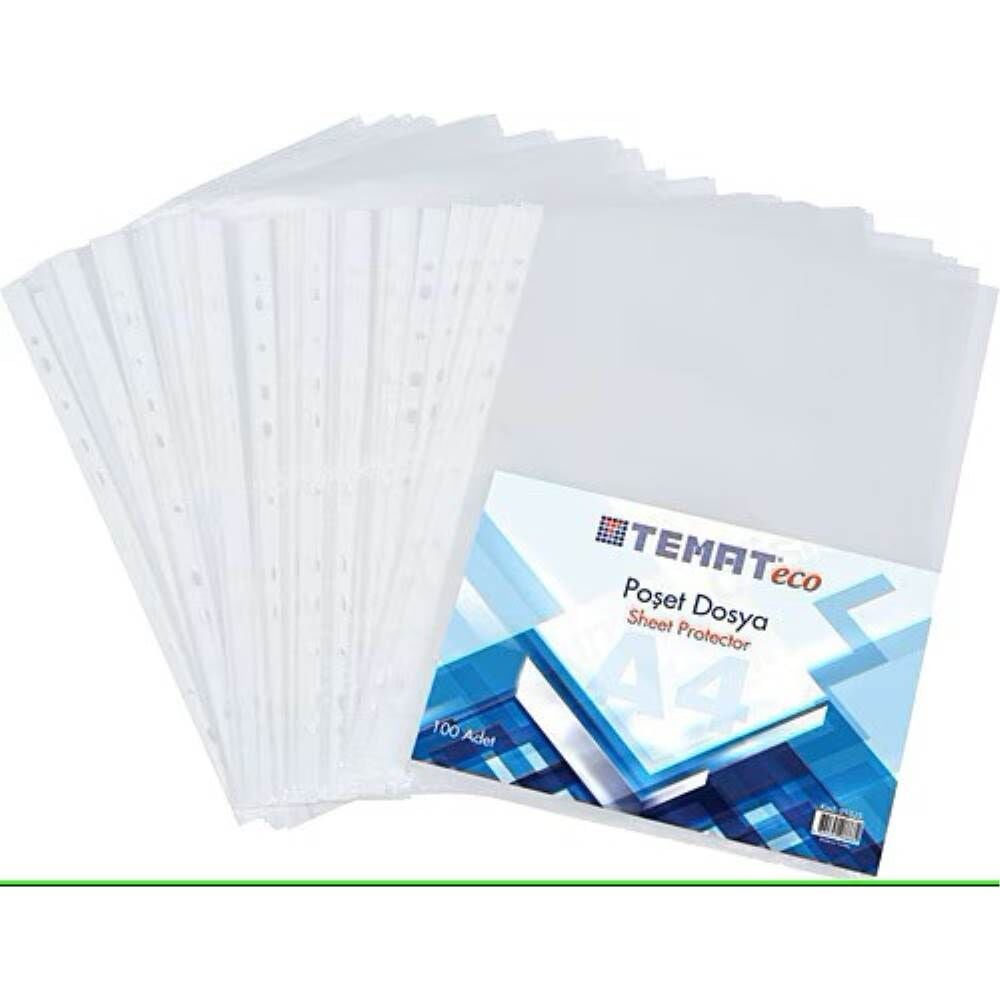 Temat Poşet Dosya A4 100 lü Eco 134962