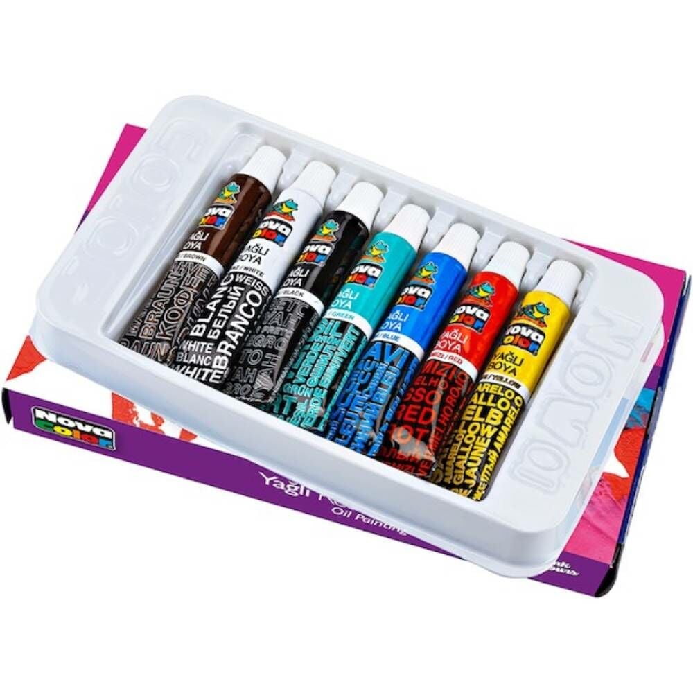 Nova Color Yağlı Boya Tüp 12 Ml  7 Li Nc-125