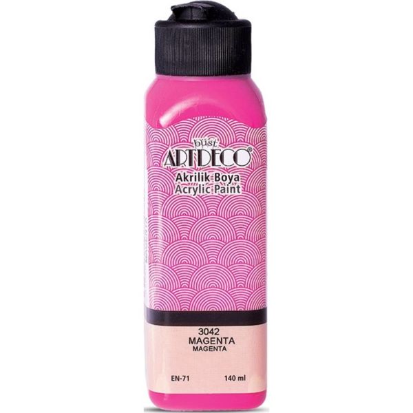 Artdeco Akrilik Boya 140 Ml Magenta Y-070R-3042