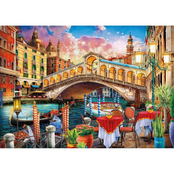 Riatto Bridge in Venice 1000 Parça Puzzle 20757
