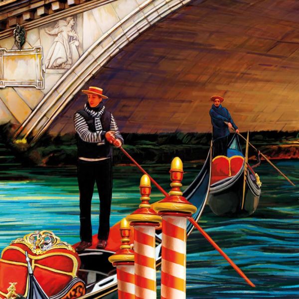 Riatto Bridge in Venice 1000 Parça Puzzle 20757