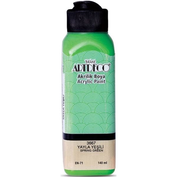 Artdeco Akrilik Boya 140 Ml Yayla Yeşili Y-070R-3667