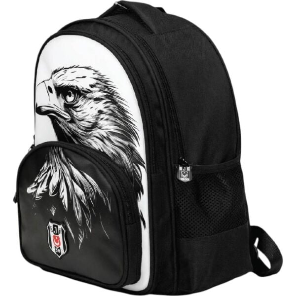 Beşiktaş Kara Kartal Suni Deri İlkokul Çantası 26361