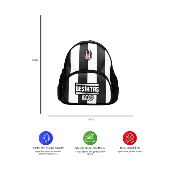 Beşiktaş Çubuklu Suni Deri Ana Okulu Çantası 26358