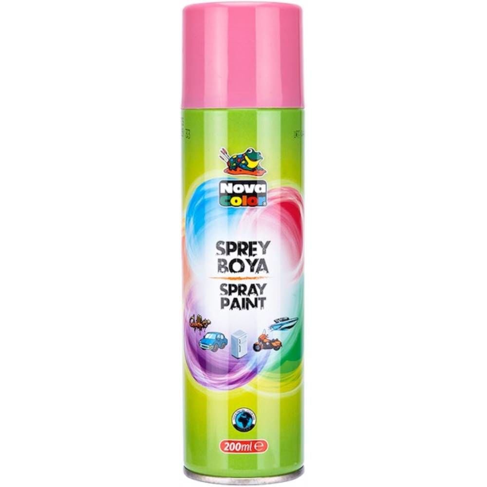 Nova Color Sprey Boya 200 Ml Pembe Nc-809