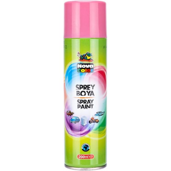 Nova Color Sprey Boya 200 Ml Pembe Nc-809