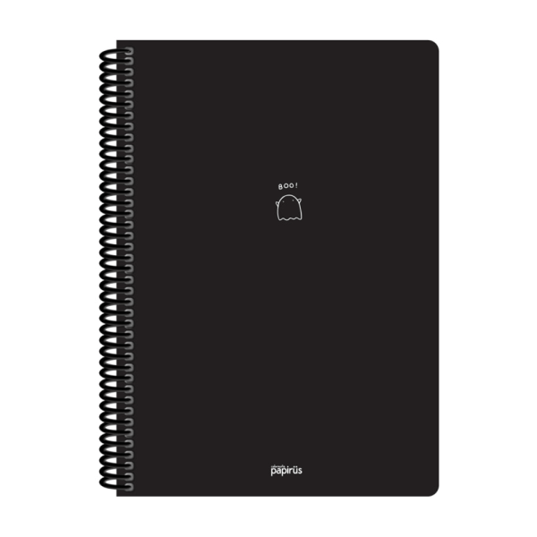 Mini 16x23 72 Yaprak Kareli Plastik Kapak Spiralli Defter 6281