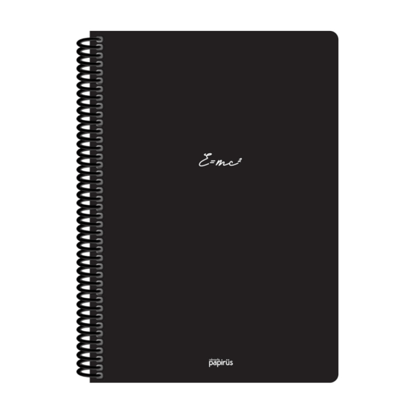 Mini 16x23 72 Yaprak Kareli Plastik Kapak Spiralli Defter 6281