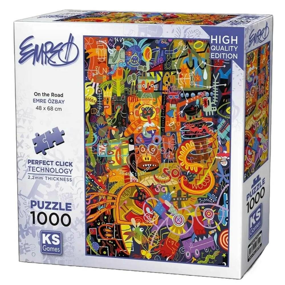 On teh Road 1000 Parça Puzzle 20739