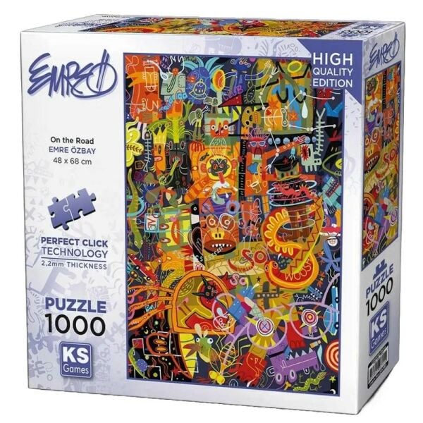 On teh Road 1000 Parça Puzzle 20739