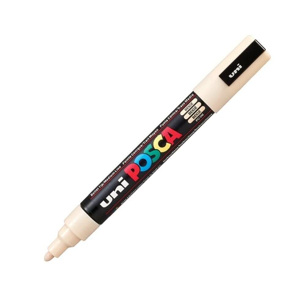 Uniball Posca Boyama Markörü PC-5M 1.8-2.5 mm Bej