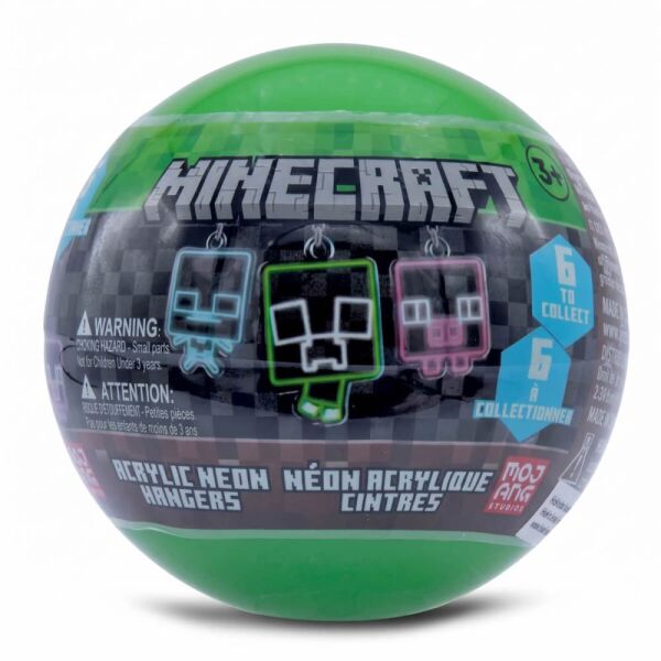 Minecraft Akrilik Neon Anahtarlık