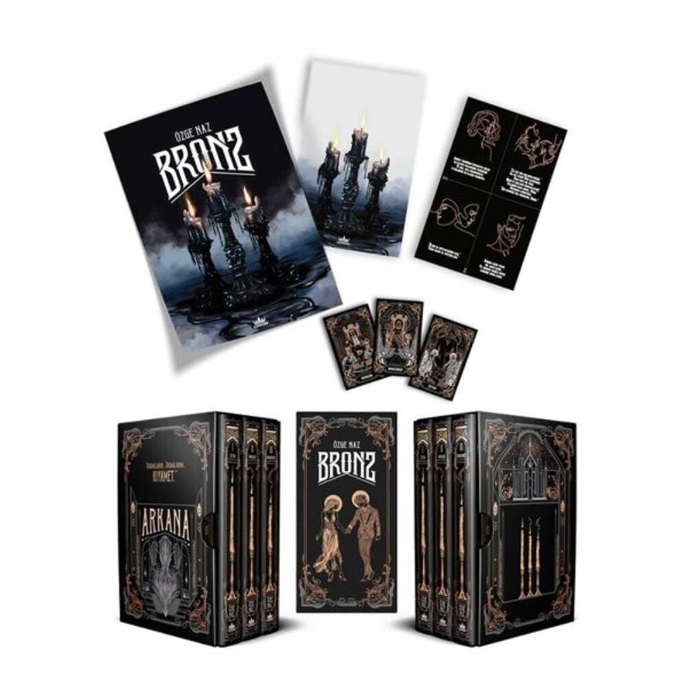 Bronz Kitap Seti 3 Cilt
