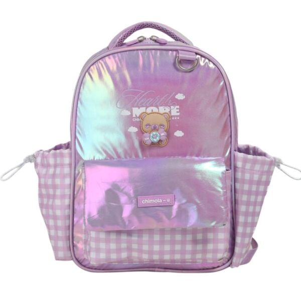 Chimola CN0062-1 Vichy Girls Lila İlkokul Çantası