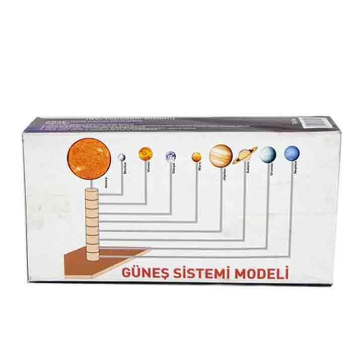 Kar Güneş Dünya Ay Modeli 3 lü Büyük