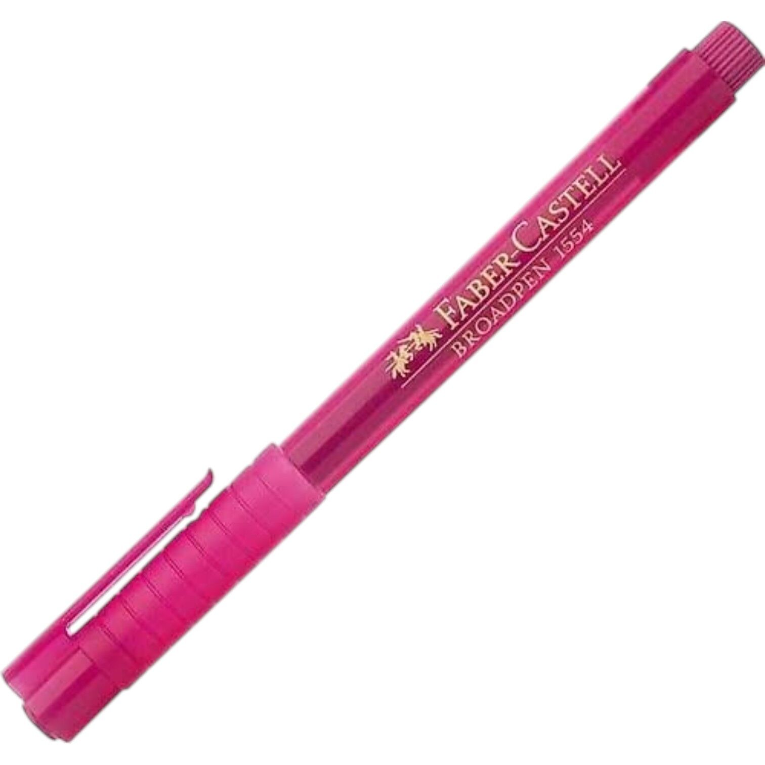 Faber Castell Broadpen Fineliner Kalem Pembe 155428