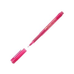 Faber Castell Broadpen Fineliner Kalem Pembe 155428