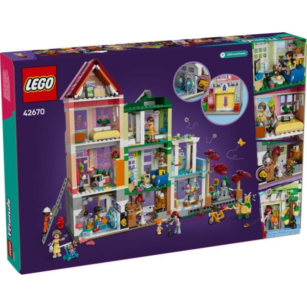 LEGO® Friends Heartlake City Daireleri ve Mağazaları 42670