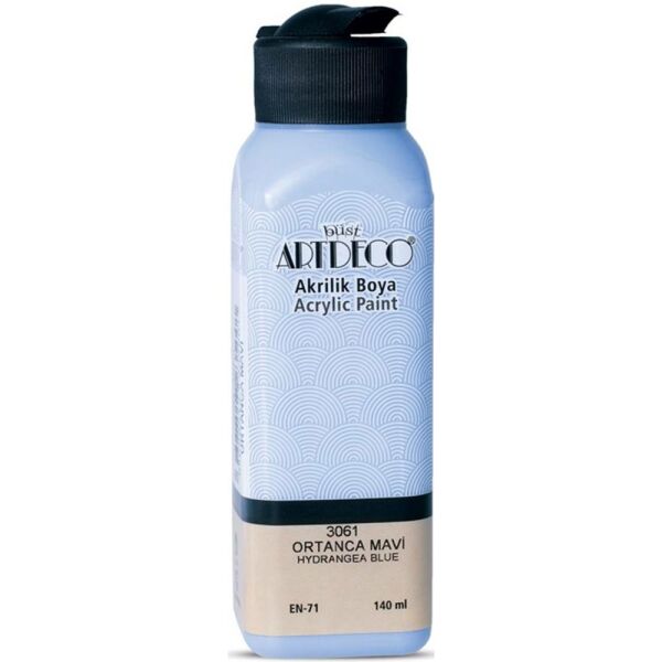 Artdeco Akrilik Boya 140 Ml Ortanca Mavi Y-070R-3061