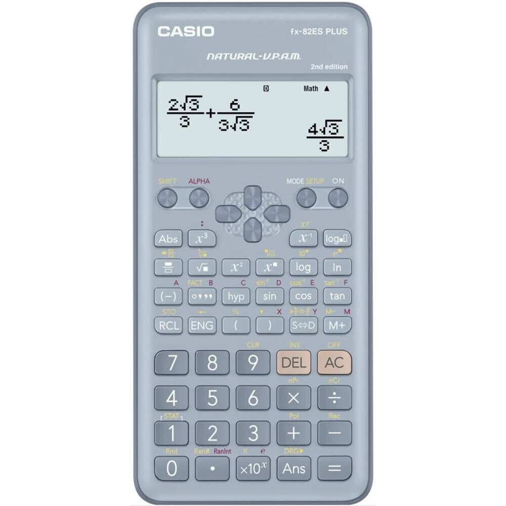 Casıo Hesap Makinesi Bilimsel Fx-82Esplus-2Buwdt Mavi