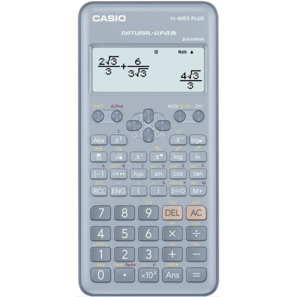 Casıo Hesap Makinesi Bilimsel Fx-82Esplus-2Buwdt Mavi
