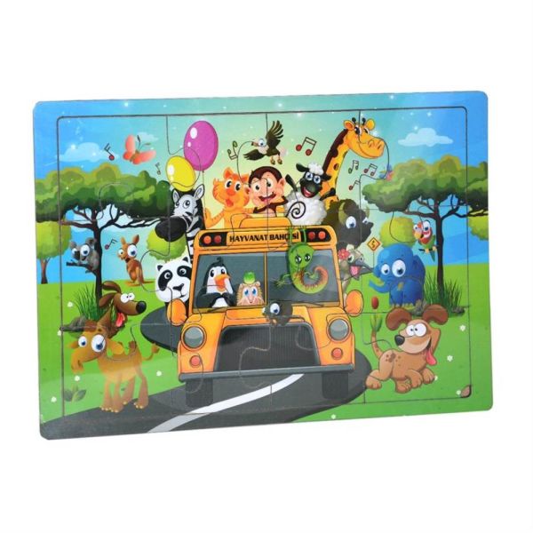 Asya Ahşap Puzzle AHS001-6