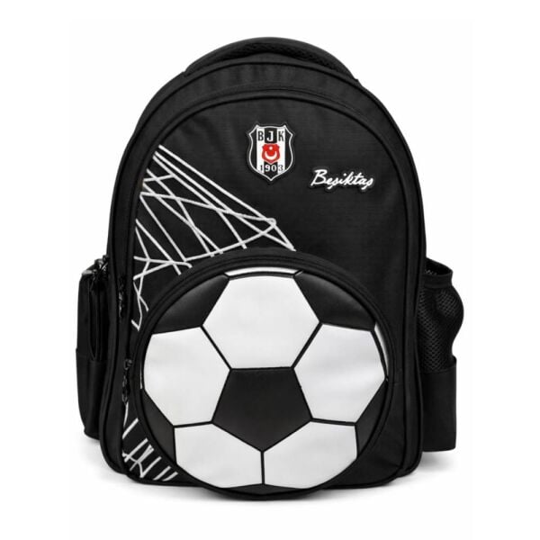 Beşiktaş 3D Suni Deri İlkokul Çantası 26383