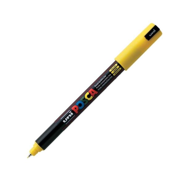 Uniball Posca Boyama Markörü PC-M1 07 mm Güneş Sarısı