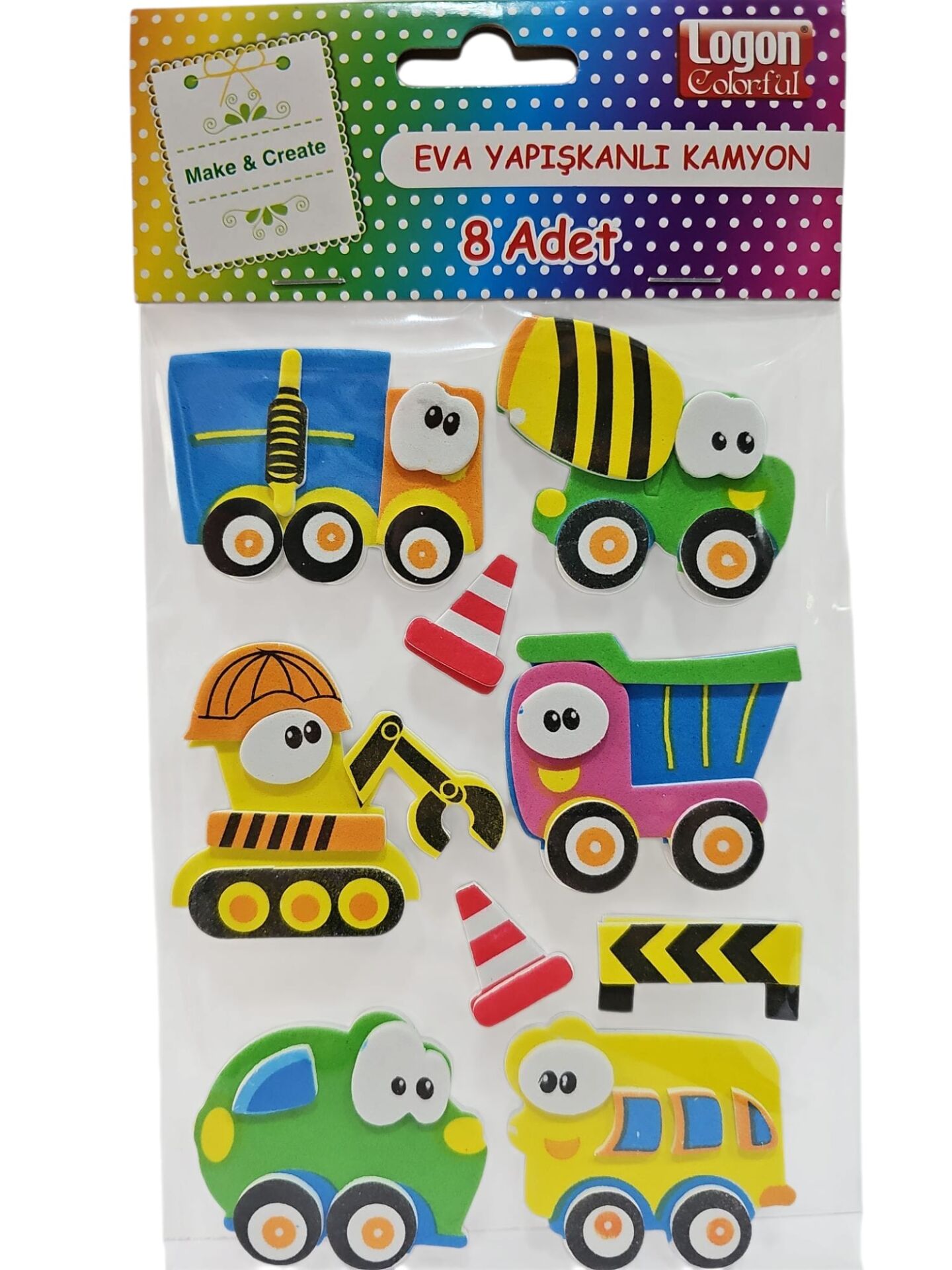 Logon Sticker Yapışkanlı Eva Kamyon 4041