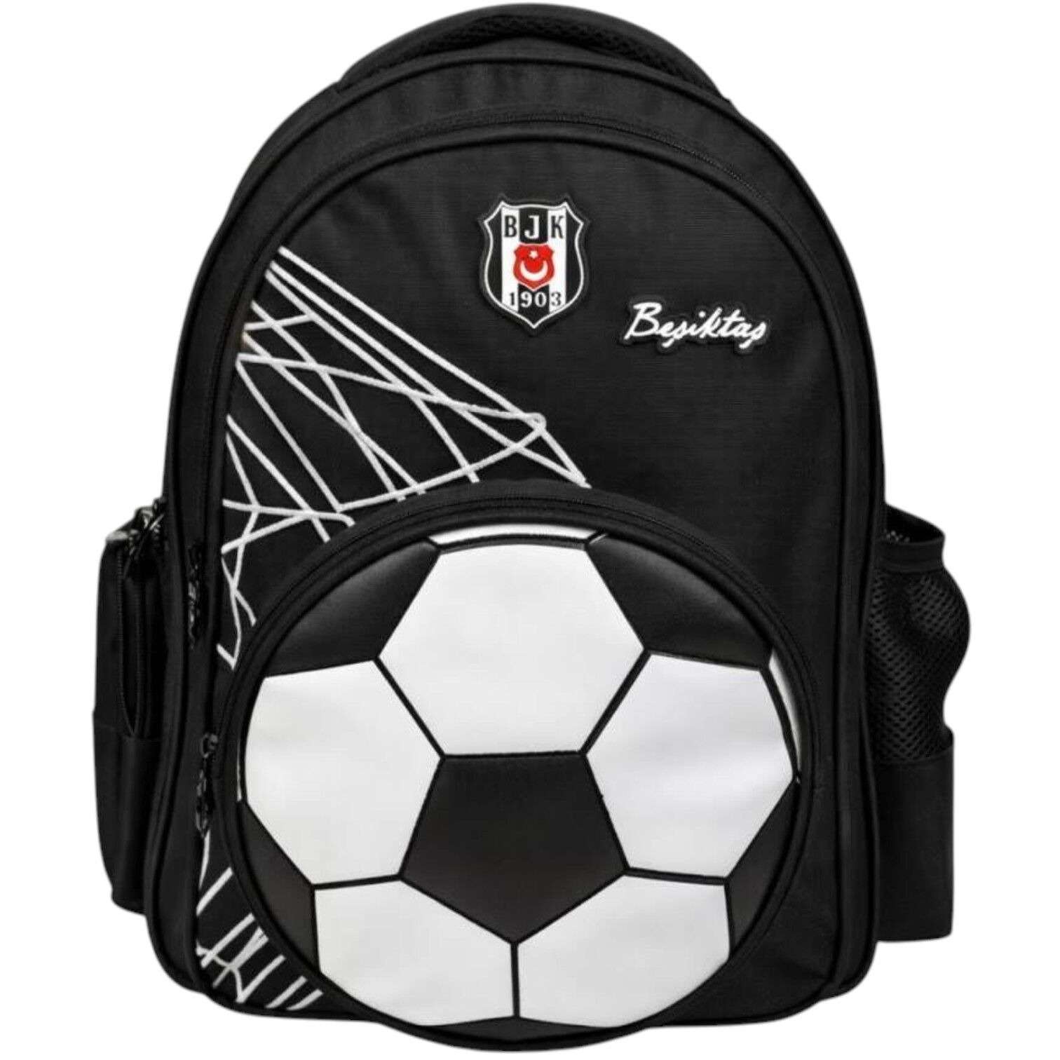 Beşiktaş 3D Suni Deri İlkokul Çantası 26383