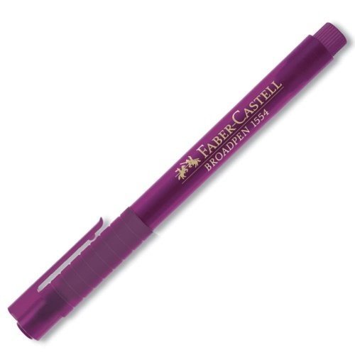 Faber Castell Broadpen Fineliner Kalem Mor 155436