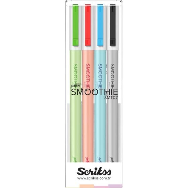 Scrikss Smoothie Jel Kalem 4 lü SMT07