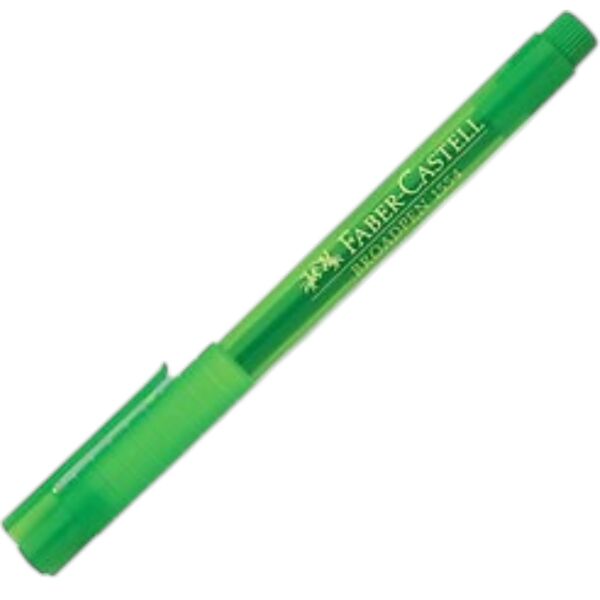 Faber Castell Broadpen Fineliner Kalem Açık Yeşil 155466
