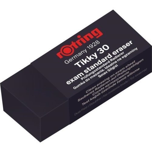 Rotring Tikky Sınav Silgisi Siyah Küçük 2081890